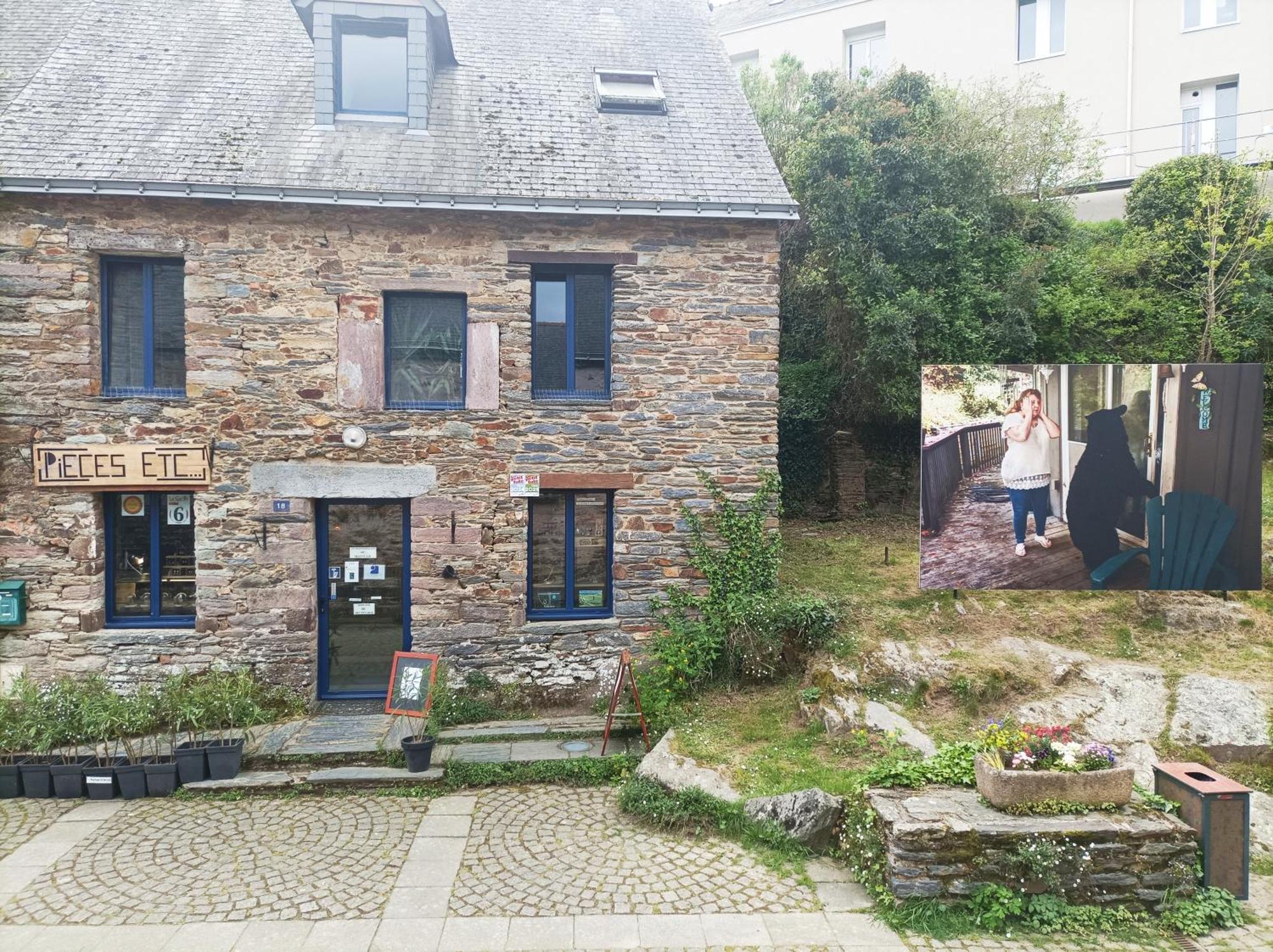 Gite De La Muse Centre Ville - Jardin Sérent エクステリア 写真